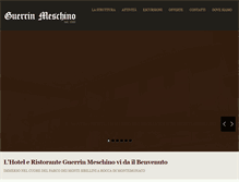 Tablet Screenshot of guerrinmeschino.com